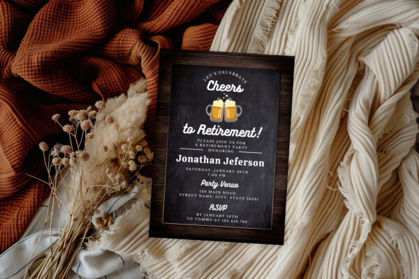 Cheers for retirment PREVIEW
