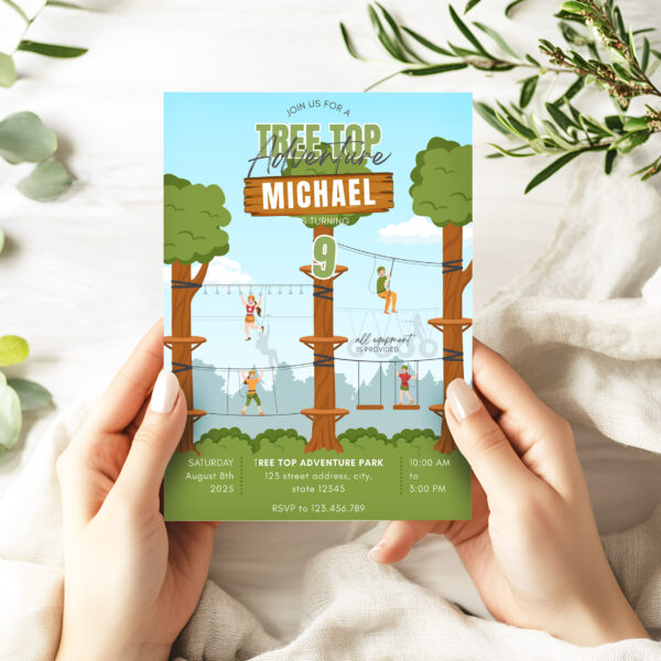 Printable Tree Top Adventure preview1