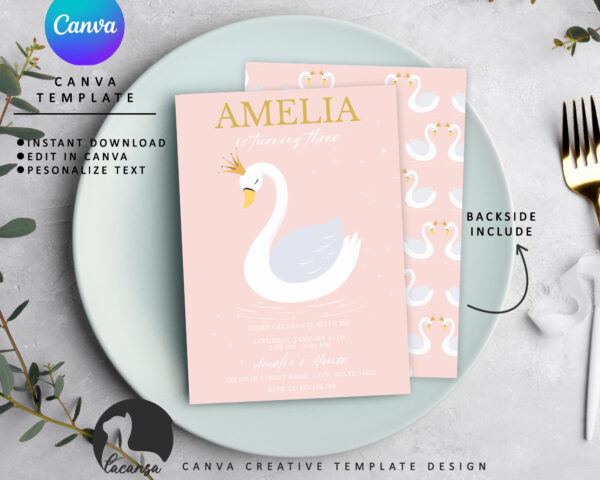 Swan Princess PREVIEW Printable