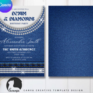 denim diamond invitation preview2