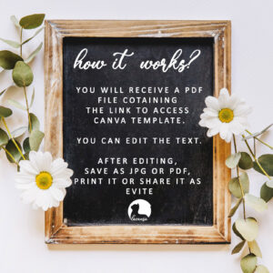how it works - canva template - printable